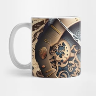 Horological Symphony - Artful Watch Components Mug